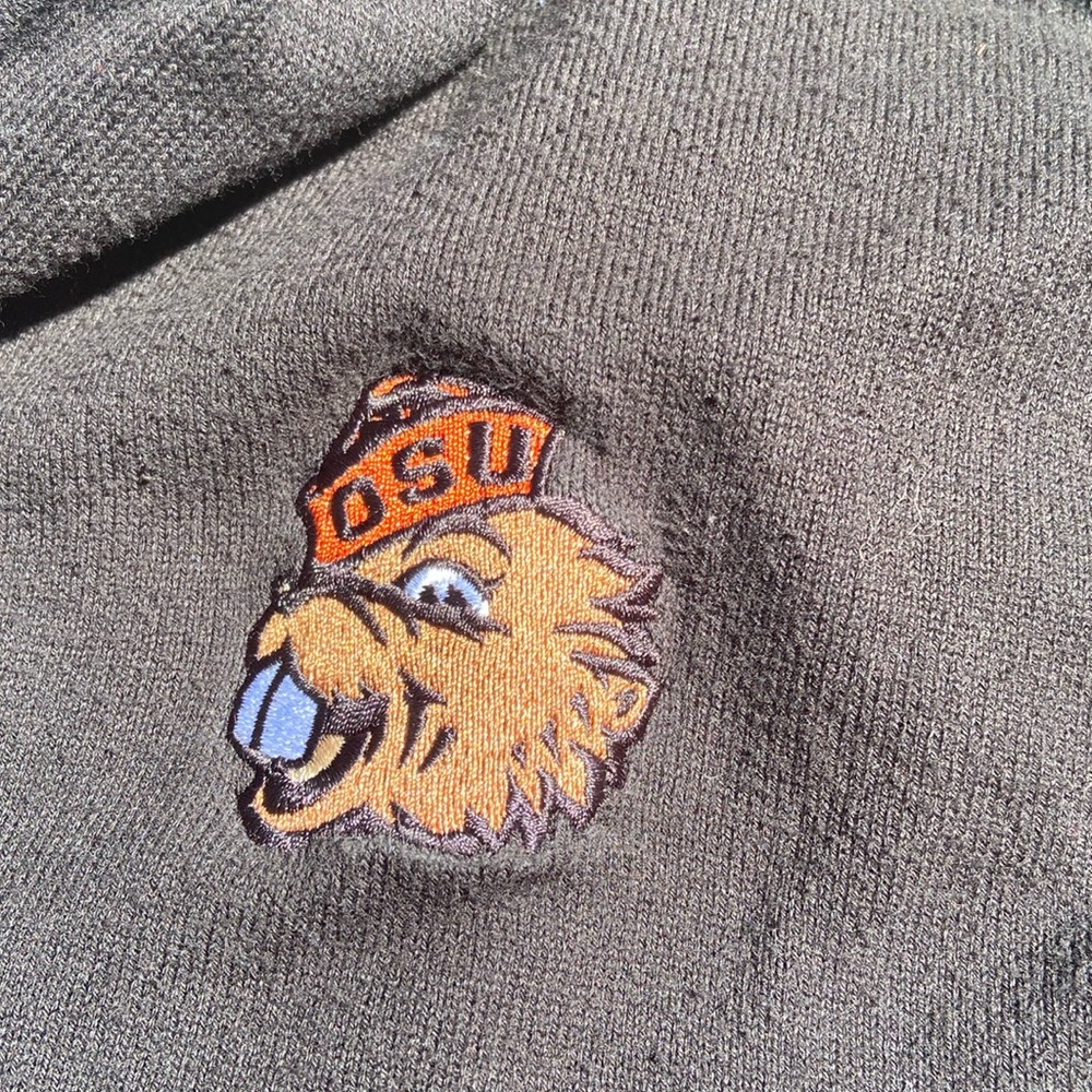 Oregon State University.    Long sleeve Cutter and Buck half zip polo